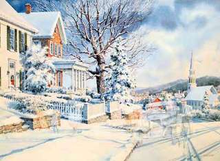 Charles Peterson TO GRANDMOTHERS HOUSE Signed Print  