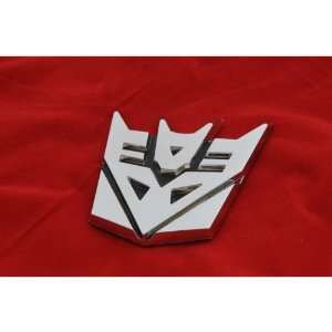  Transformers Decepticon 3D Car Chrome Emblem Small 