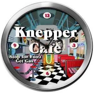  KNEPPER 14 Inch Cafe Metal Clock Quartz Movement Kitchen 