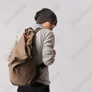 Korean Mens Travelling Shoulder Bag Canvas Bags Leisure Large Capacity 