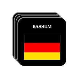  Germany   BASSUM Set of 4 Mini Mousepad Coasters 