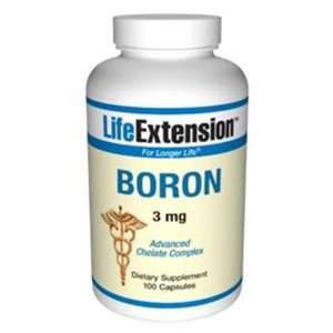  Life Extension Boron 3mg 100 Capsules Health & Personal 