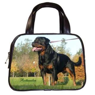 have a rottweiler fashion accessory handbag the photo is transferred