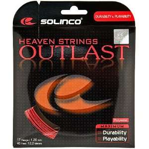   Outlast 17 1.20 Solinco Tennis String Packages