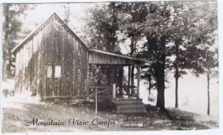 Mountain View Camps, Indian Lake, NY, Real Photo PC  