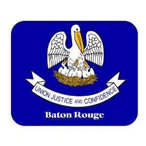  US State Flag   Baton Rouge, Louisiana (LA) Mouse Pad 