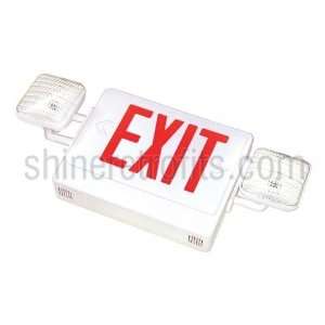 US Energy Sciences EX2 01XUP R Universal LED Exit Sign with White Body 