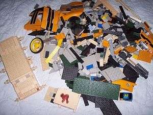 Ford GT lego model automobile car bulk building blocks childrens toys 