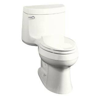 KOHLER K 3489 0 Cimarron Comfort Height Elongated Toilet, White