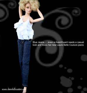 Blue Jeans for Avant Guard dolls, Sybarite, Tonner doll  