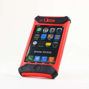  TPE Skin Case Cover for Apple iPhone 3G 3GS RED 