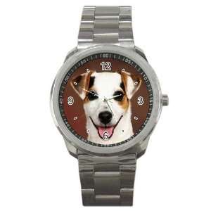  Jack Russell Puppy Dog 6 Sport Metal Watch EE0704 