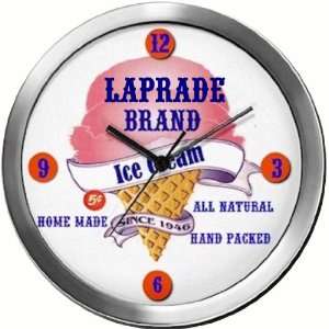  LAPRADE 14 Inch Ice Cream Metal Clock Quartz Movement 