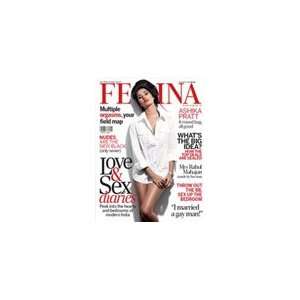  Femina 1 Year subscription available (Price $150 