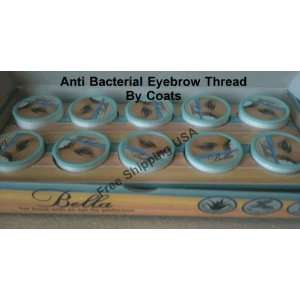   Bella Anti Bacterial Eyebrow Thread By Coats  USA Beauty