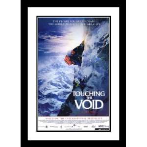 Touching the Void 32x45 Framed and Double Matted Movie Poster   Style 