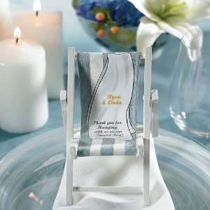  Folding Beach Chair Place Card Holders Health & Personal 
