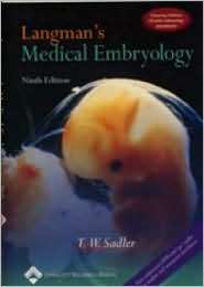 Langmans Medical Embryology with Simbryo CD ROM, (0781743109), T. W 