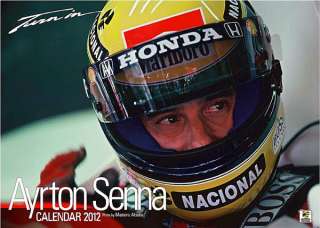 AYRTON SENNA Calendar 2012 F1 Formula1 Mclaren Honda Williams Renault 