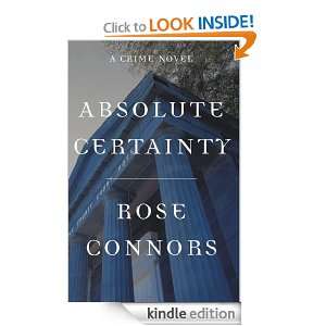 Absolute Certainty Rose Connors  Kindle Store