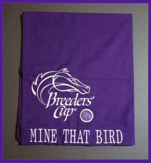 Mine That Bird Saddle Cloth 25th Breeders Cup Kentucky Derby Winner 