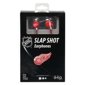  iHip Logo Earbud   Detroit Red Wings Electronics