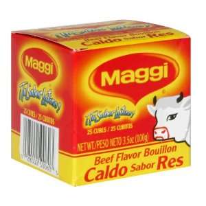 Maggi, Bouillon Cube Beef 25Ct Grocery & Gourmet Food