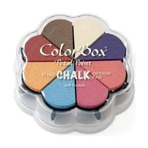 New   ColorBox Fluid Chalk Petal Point Option Inkpad 8 Colors   Soft 