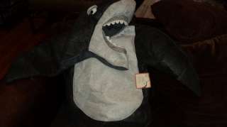POTTERY BARN KIDS HALLOWEEN SHARK COSTUME 2 3T NEW WITH TAGS NEW WITH 