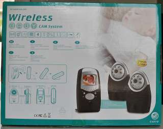 Camera Wireless Baby Video Monitor Digital 2.4GHz with IR LED  