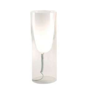  Toobe Lamp Size Table, Color Crystal Clear