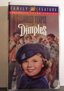 DIMPLES ~vhs oop~ Shirley Temple, Frank Morgan 1936 086162857034 