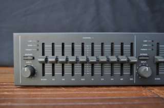 FOSTEX 3030 Stereo 10 Band Graphic Equalizer  