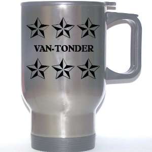  Personal Name Gift   VAN TONDER Stainless Steel Mug 