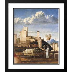  Bellini, Giovanni 28x34 Framed and Double Matted Virgin 