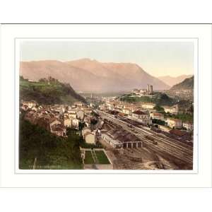  Lugano Bellinzona Tessin Switzerland, c. 1890s, (M 