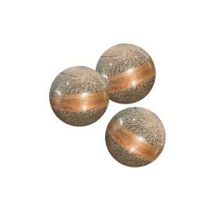 Dale Tiffany PG60058 Granite Decorative Glass Balls 3 Piece Set, 3 1/4 