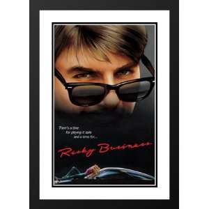 Risky Business 20x26 Framed and Double Matted Movie Poster   Style C 