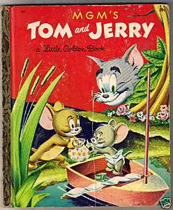 Tom & Jerry Little Golden Book Ed E  