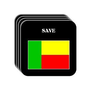  Benin   SAVE Set of 4 Mini Mousepad Coasters Everything 