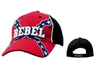 CONFEDERATE REBEL FLAG DIXIE REDNECK HAT BALLCAP CAP  