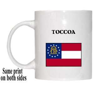  US State Flag   TOCCOA, Georgia (GA) Mug 