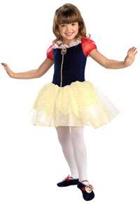 DISNEY Snow White Ballerina Child Costume 3T 4T  