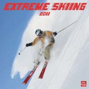  Extreme Skiing 2011 Wall Calendar 12 X 12 Office 