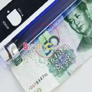 In 1 UV Black Light Handheld Torch Portable Fake Money ID Detector 