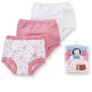 Gerber Girls Pink Cotton Potty Training Pants All Sizes 047213334454 