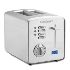 Cuisinart Countdown Metal 2 Slice Toaster CPT 170C Refurbished  