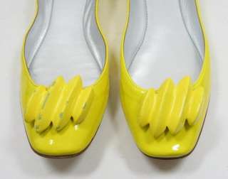 BELLE SIGERSON MORRISON BALTIMORA Yellow Women Shoe 5.5  