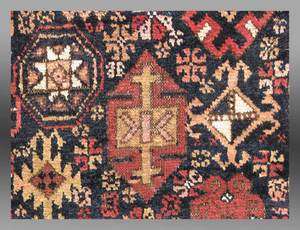 Antique Baluch Main Carpet   NE Perisan/Rare Design  