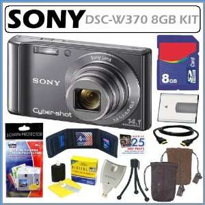 Sony DSC W370 14.1MP Digital Camera with 7x Wide Angle Optical Zoom 